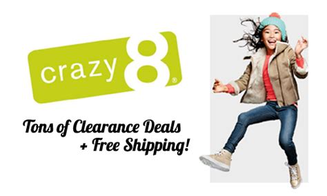 crazy 8 clearance sale.